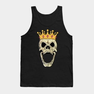 King Skull Laugh Tank Top